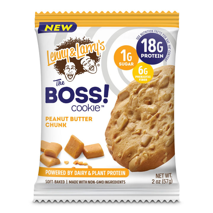 Lenny & Larry's - THE BOSS COOKIE-Single Cookie-Peanut Butter Chunk-