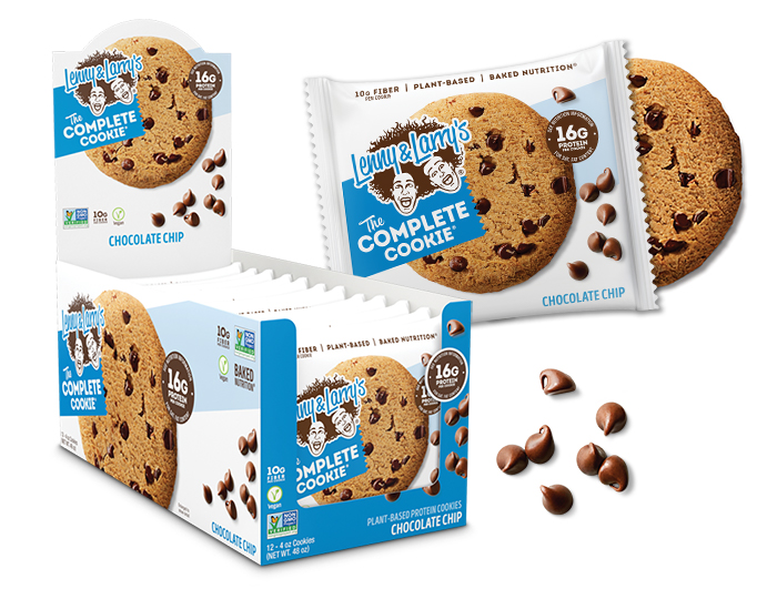 Lenny & Larry's - THE COMPLETE COOKIE-12-Pack (4 oz)-Chocolate Chip-
