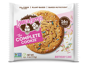 Lenny & Larry's - THE COMPLETE COOKIE-Single Cookie (4 oz)-Birthday Cake-