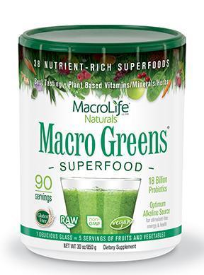Macro Life Naturals MACRO GREENS Superfood-