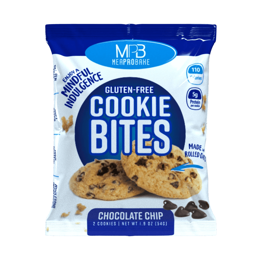 MeaProBake - Gluten-Free COOKIE BITES-10-Pack-Chocolate Chip-
