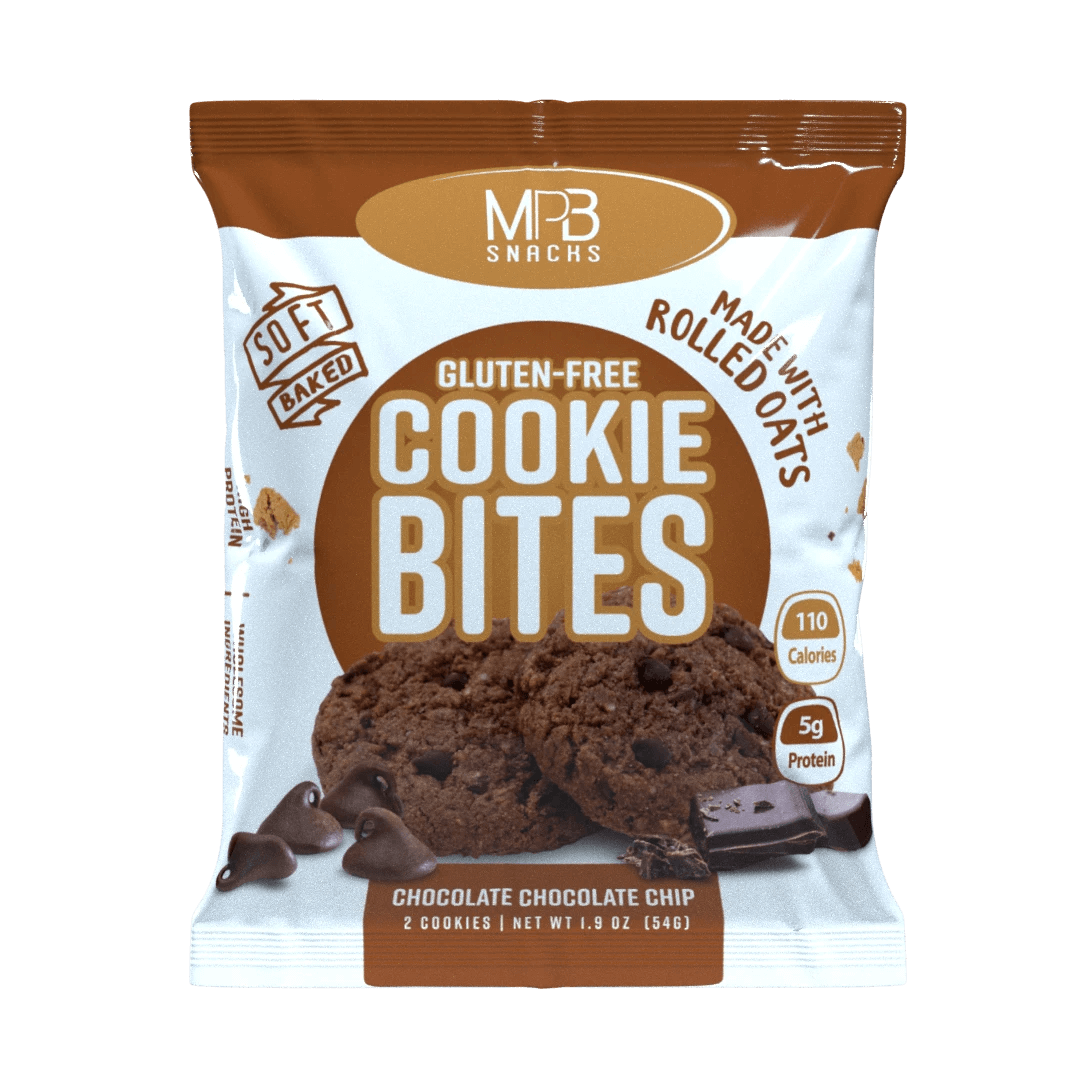 MeaProBake - Gluten-Free COOKIE BITES-10-Pack-Chocolate Chocolate Chip-