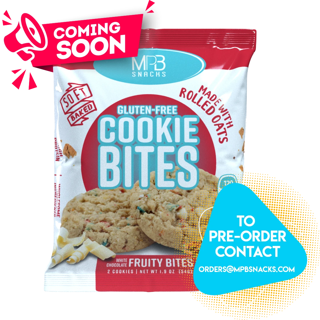 MeaProBake - Gluten-Free COOKIE BITES-10-Pack-Fruity Bites-