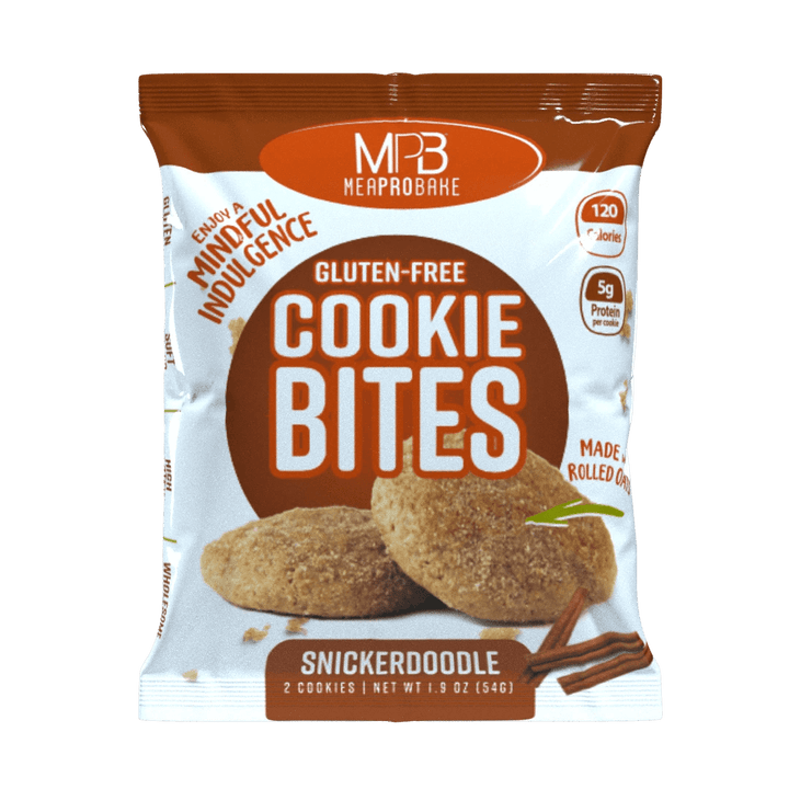 MeaProBake - Gluten-Free COOKIE BITES-10-Pack-Snickerdoodle-