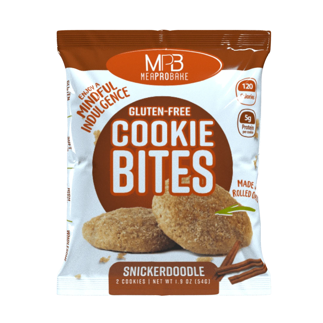MeaProBake - Gluten-Free COOKIE BITES-Single-Snickerdoodle-