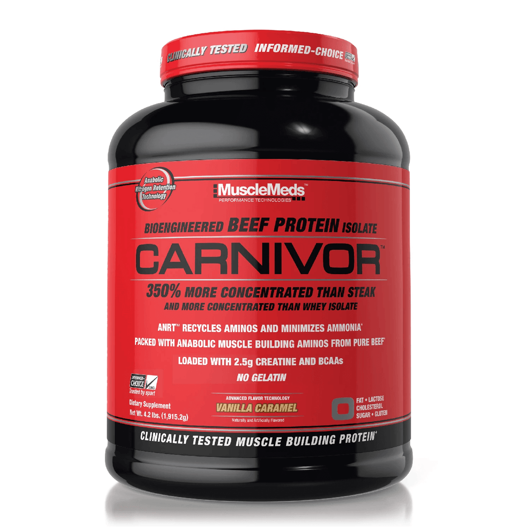 MuscleMeds - CARNIVOR-4 Lbs-Vanilla Caramel-