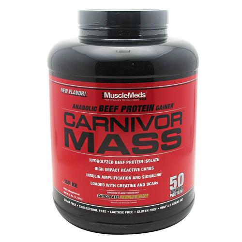 MuscleMeds - CARNIVOR MASS-6 Lbs-Chocolate Peanut Butter-