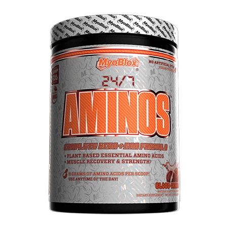 MyoBlox - 24/7 AMINOS-30 Servings-Blood Orange-
