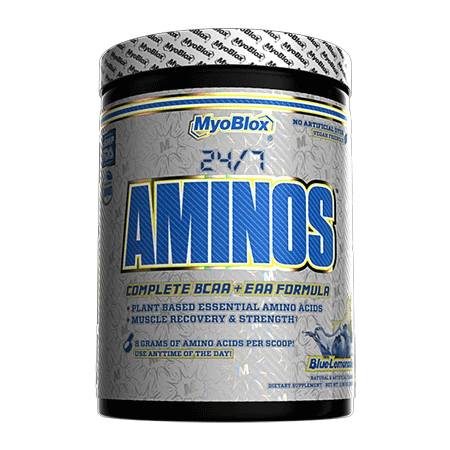 MyoBlox - 24/7 AMINOS-30 Servings-Blue Lemonade-