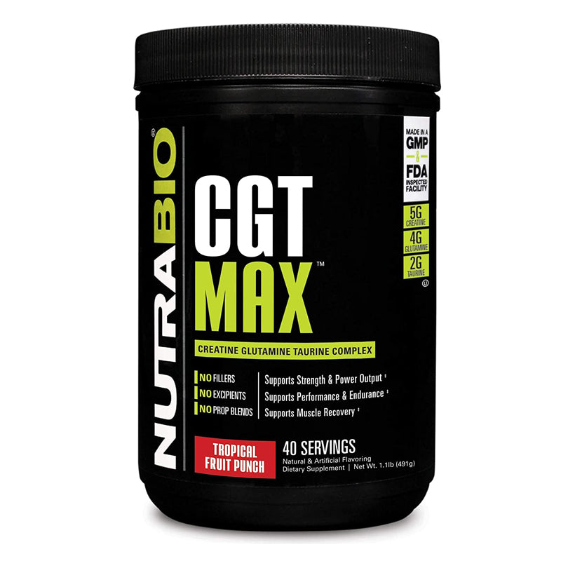 NUTRABIO CGT MAX Tropical Fruit Punch 40 SERVINGS