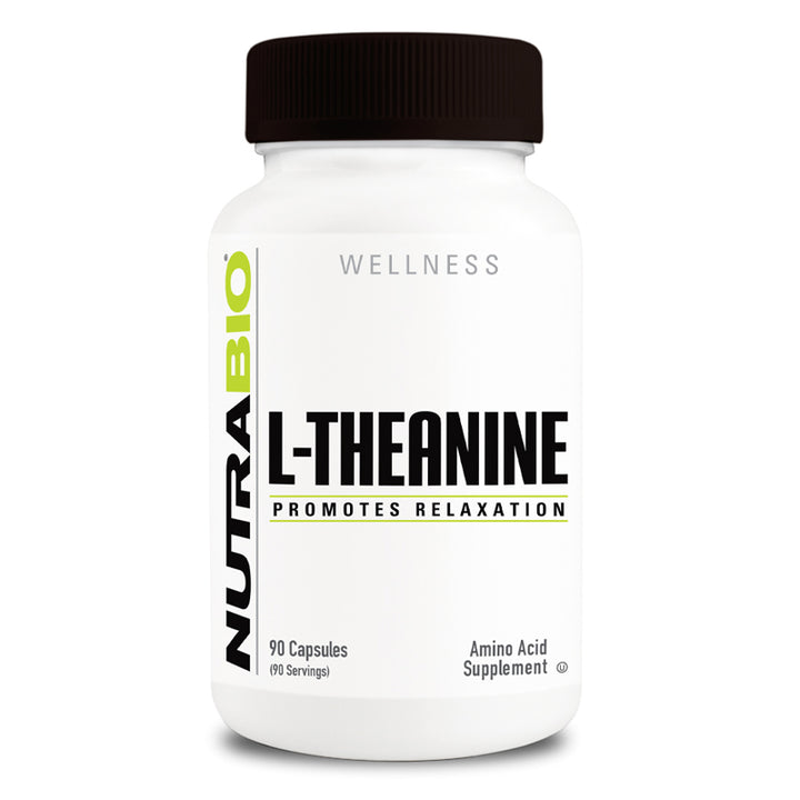 NutraBio L-THEANINE 90 Veggie Capsules