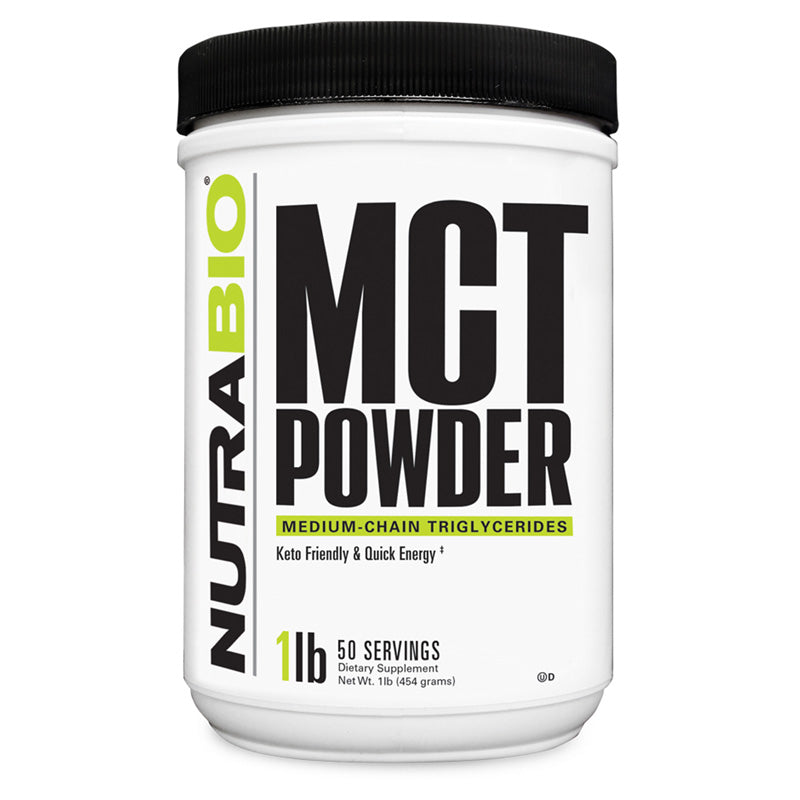 NUTRABIO MCT POWDER50 SERVINGS 1LB 50 Serving UNFLAVORED