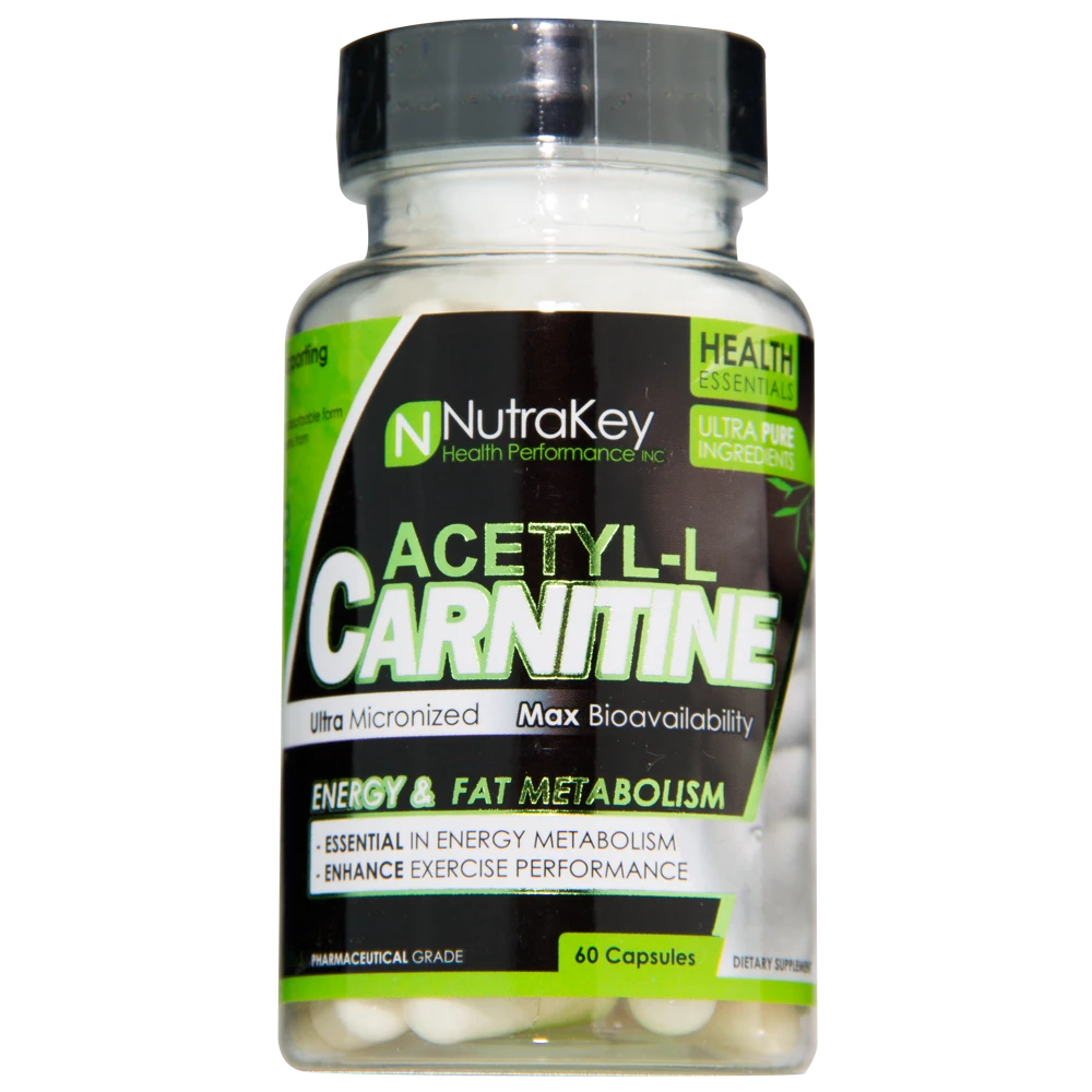 NutraKey - ACETYL L-CARNITINE-60 Capsules-