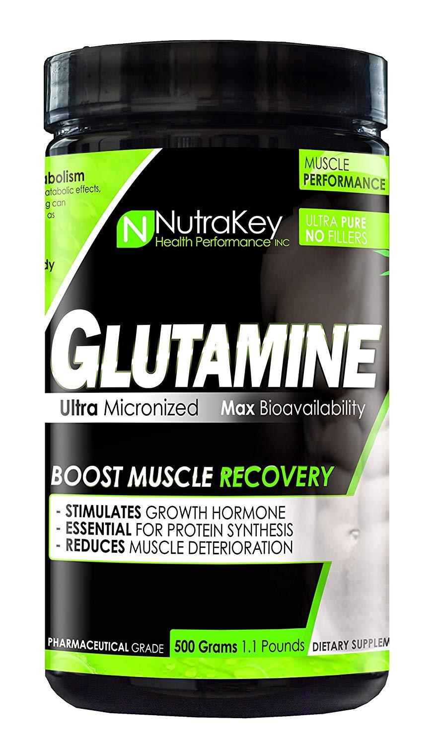 NutraKey - GLUTAMINE-500 grams-