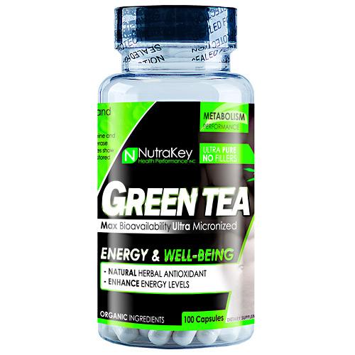 NutraKey - GREEN TEA 100 Capsules-
