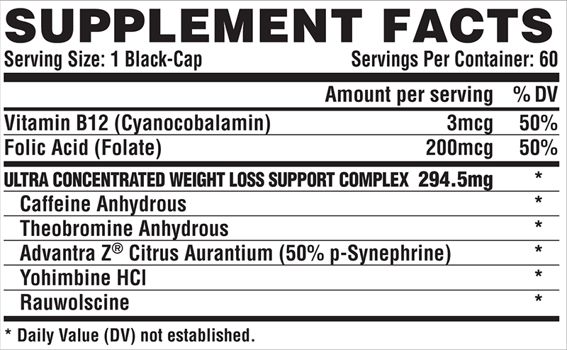 Nutrex LIPO-6 BLACK HERS 60 Capsules-