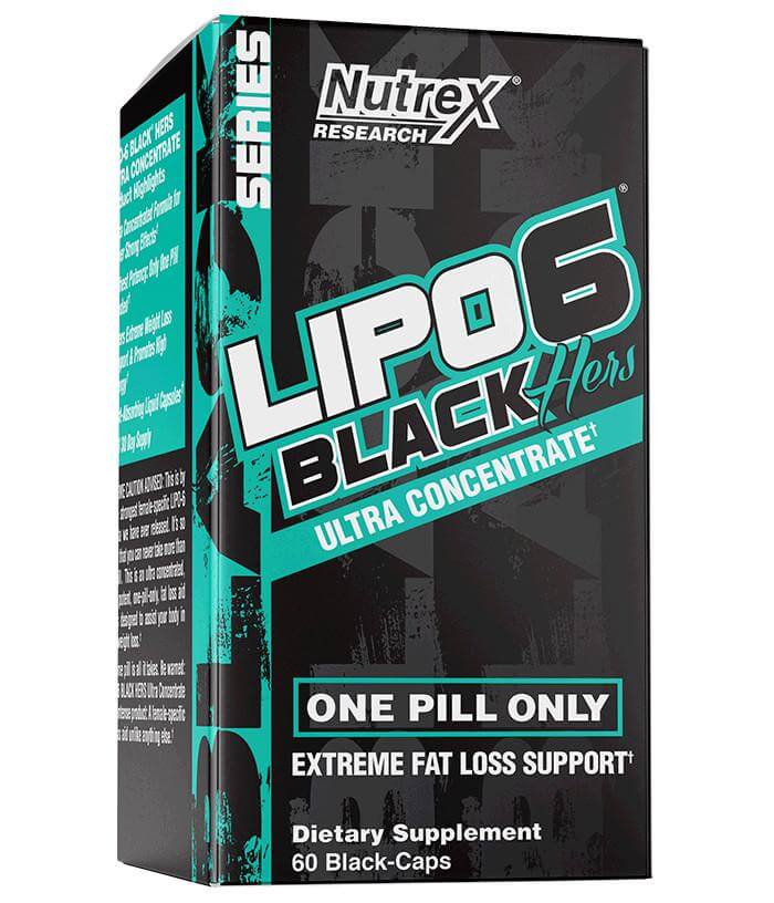 Nutrex LIPO-6 BLACK HERS 60 Capsules-