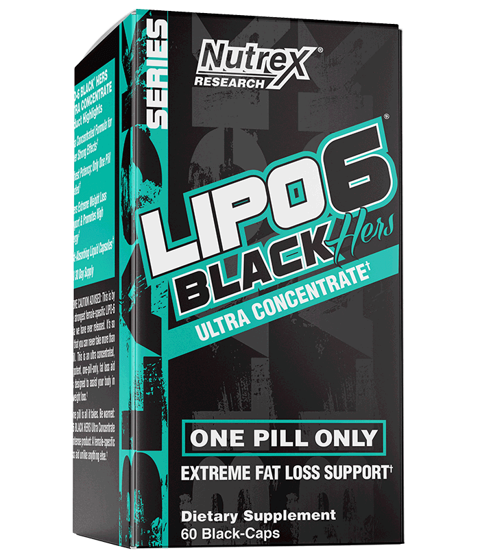 Nutrex LIPO-6 BLACK HERS 60 Capsules-