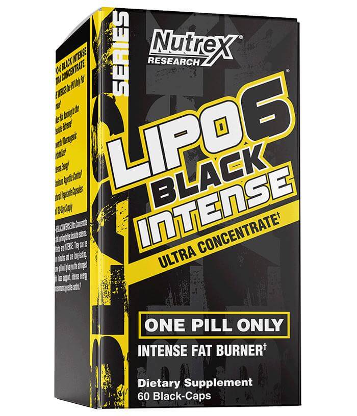 Nutrex LIPO-6 BLACK INTENSE 60 Capsules-
