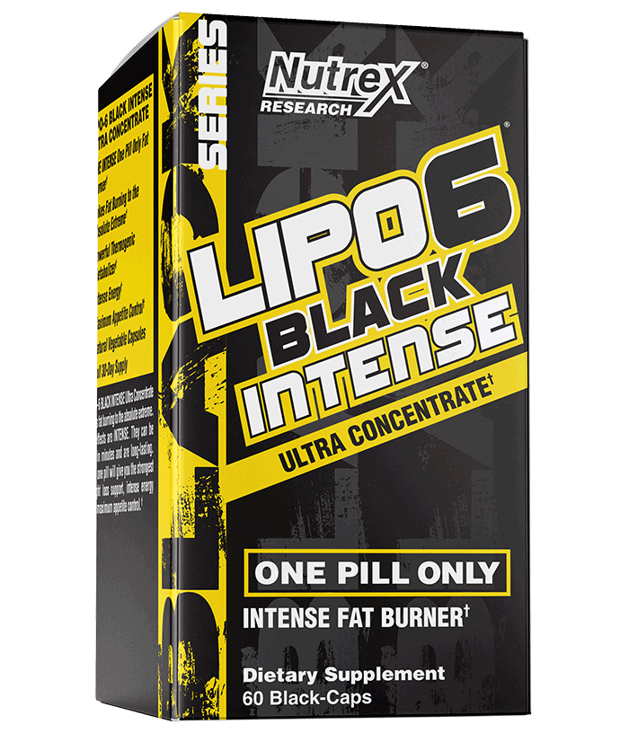 Nutrex LIPO-6 BLACK INTENSE 60 Capsules-