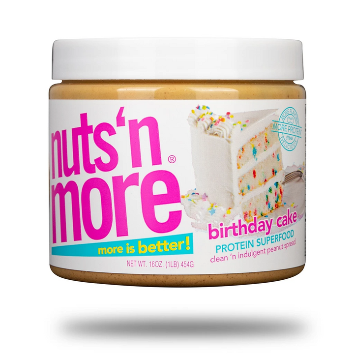 Nuts 'N More PEANUT SPREAD 16oz-Birthday Cake-
