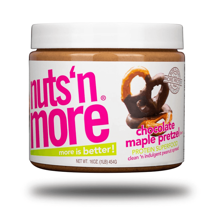 Nuts 'N More PEANUT SPREAD 16oz-Chocolate Maple Pretzle-