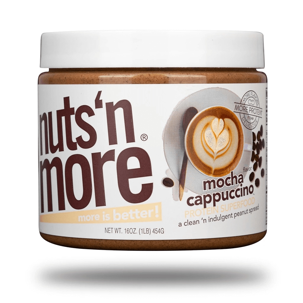 Nuts 'N More PEANUT SPREAD 16oz-Mocha Cappuccino-