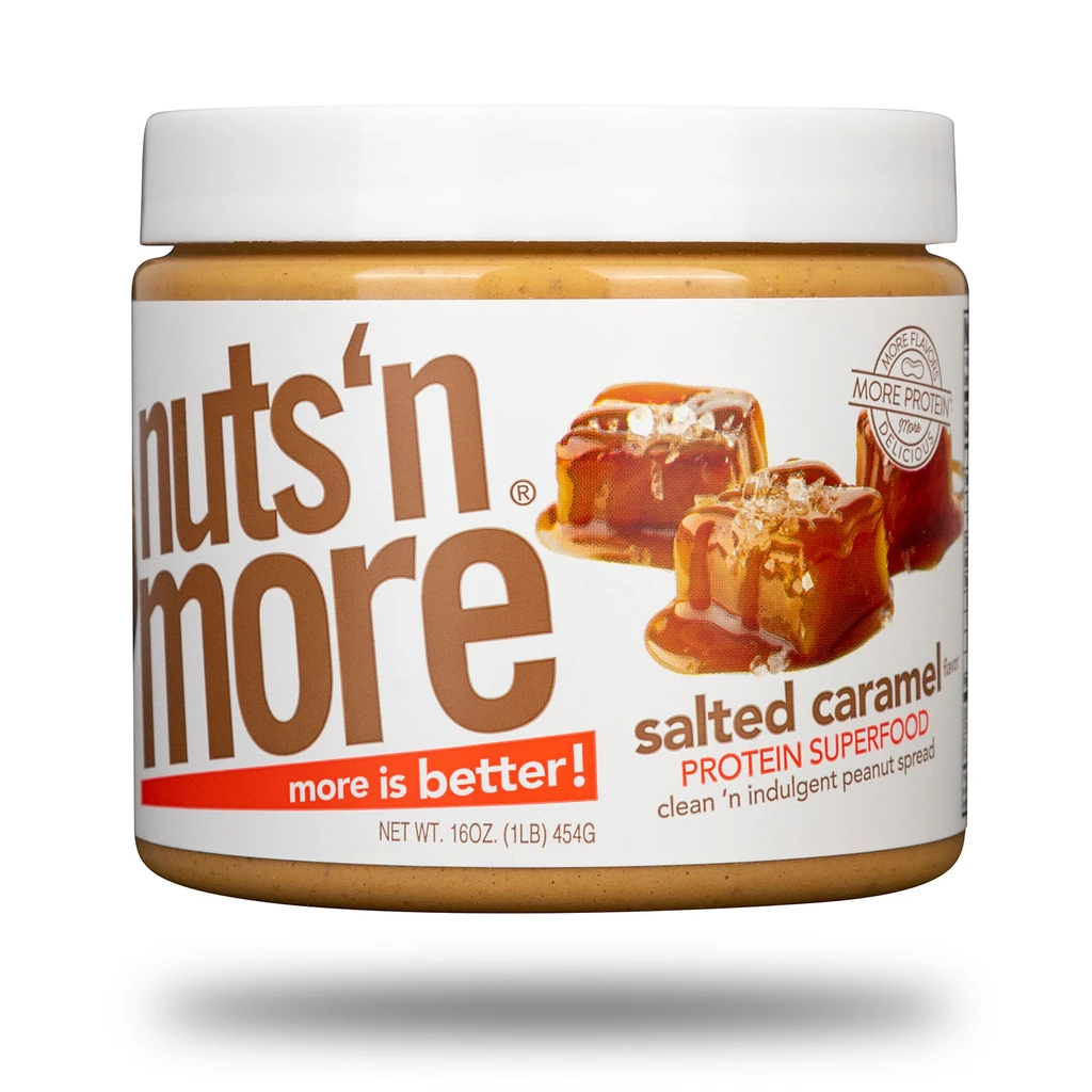 Nuts 'N More PEANUT SPREAD 16oz-Salted Caramel-