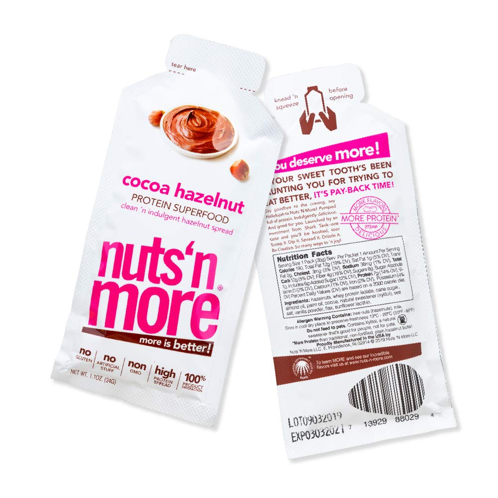 Nuts 'n More HIGH PROTEIN SPREAD 34g Cocoa Hazelnut-