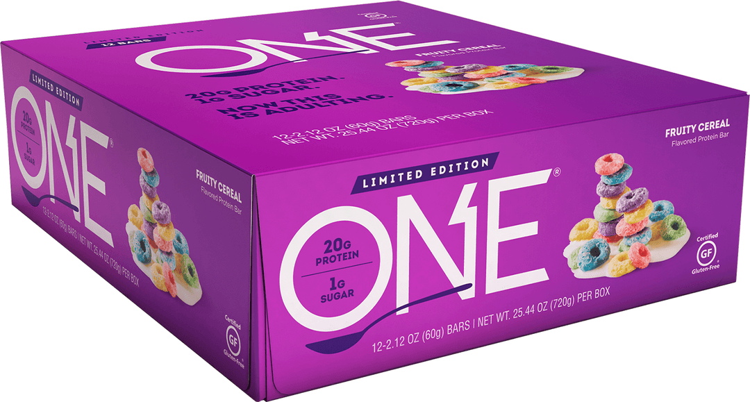 ONE Brand - PROTEIN BAR-12-Pack-Fruity Cereal-