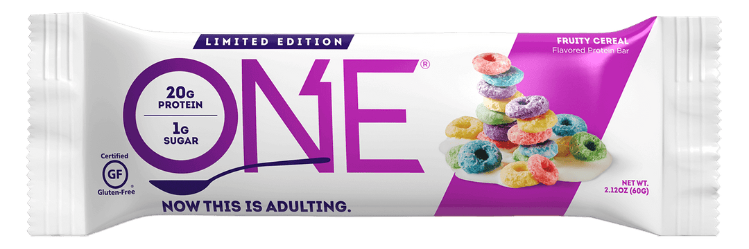 ONE Brand - PROTEIN BAR-Fruity Cereal-Single Bar-
