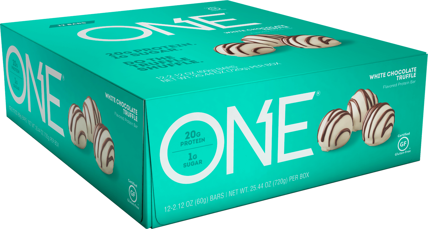 ONE Brand - PROTEIN BAR-White Chocolate Truffle-12-Pack-