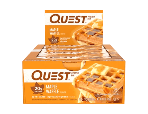 Quest Nutrition - PROTEIN BARS-12-Pack-Maple Waffle-