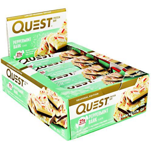 Quest Nutrition - PROTEIN BARS-12-Pack-Peppermint Bark-