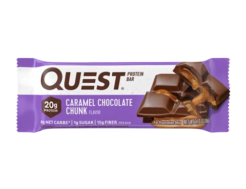 Quest Nutrition - PROTEIN BARS-Single Bar-Caramel Chocolate Chunk-