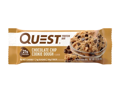 Quest Nutrition - PROTEIN BARS-Single Bar-Chocolate Chip Cookie Dough-