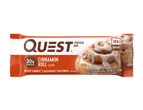 Quest Nutrition - PROTEIN BARS-Single Bar-Cinnamon Roll-