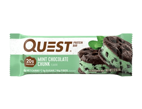 Quest Nutrition - PROTEIN BARS-Single Bar-Mint Chocolate Chunk-