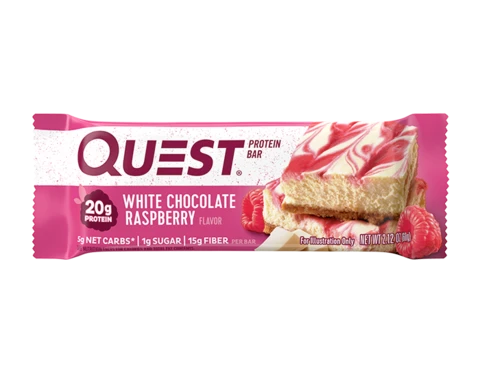 Quest Nutrition - PROTEIN BARS-Single Bar-White Chocolate Raspberry-