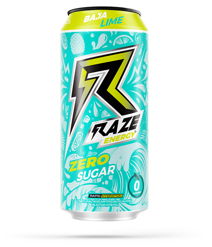 REPP Sports - RAZE Energy Drink-Single-Baja Lime-