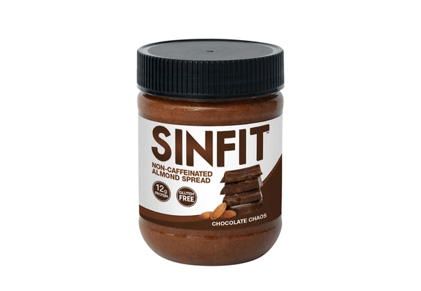 SINFIT - NON-CAFFEINATED ALMOND SPREAD-12 oz-Chocolate Chaos-
