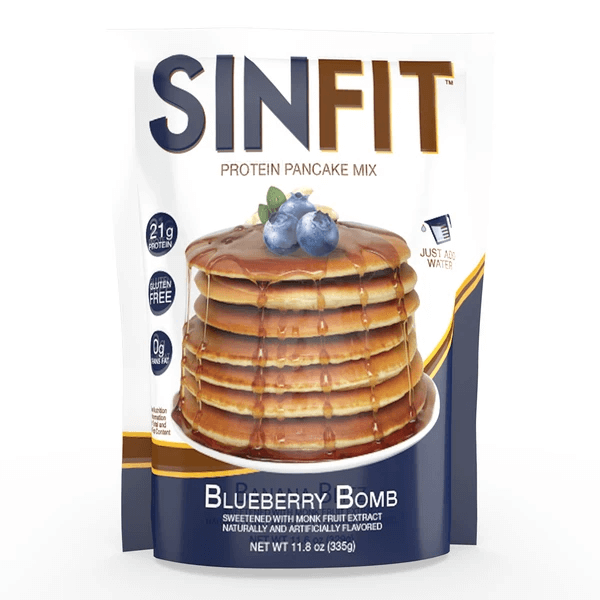 SINFIT Nutrition - PANCAKE MIX-6 Servings-Blueberry Bomb-