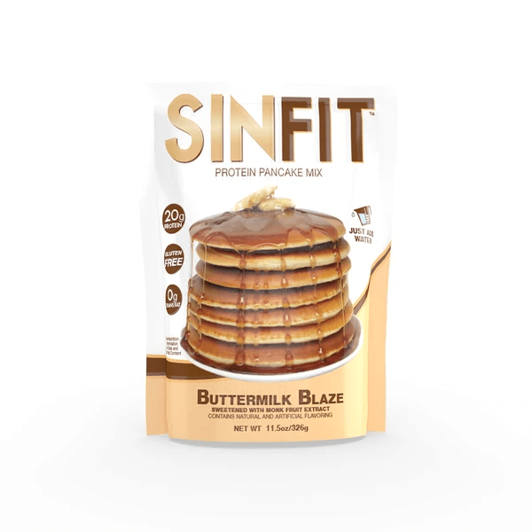 SINFIT Nutrition - PANCAKE MIX-6 Servings-Buttermilk Blaze-