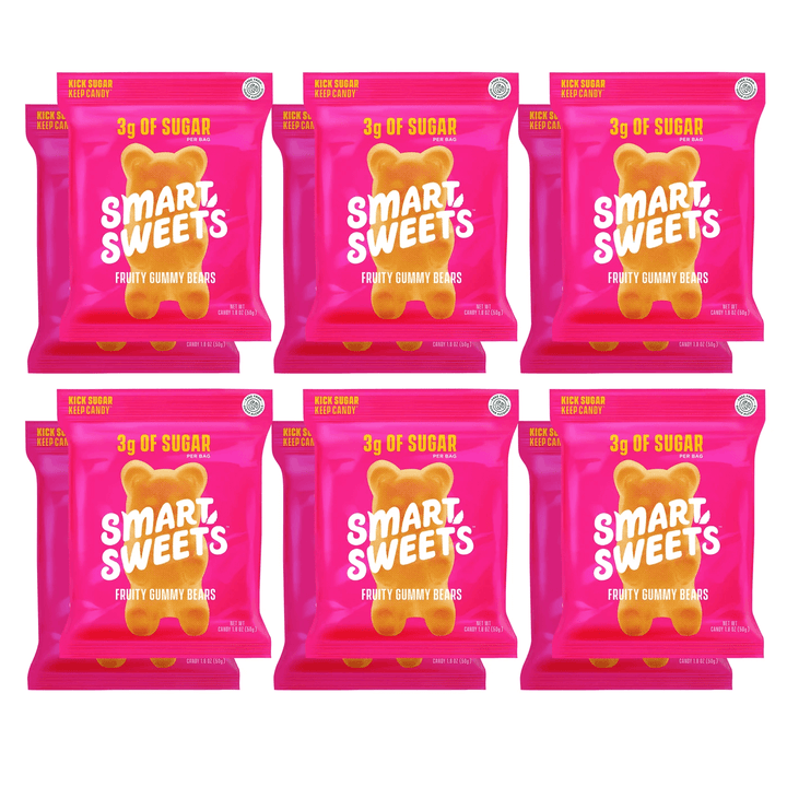 Smart Sweets-12-Pack-Fruity Gummy Bears-