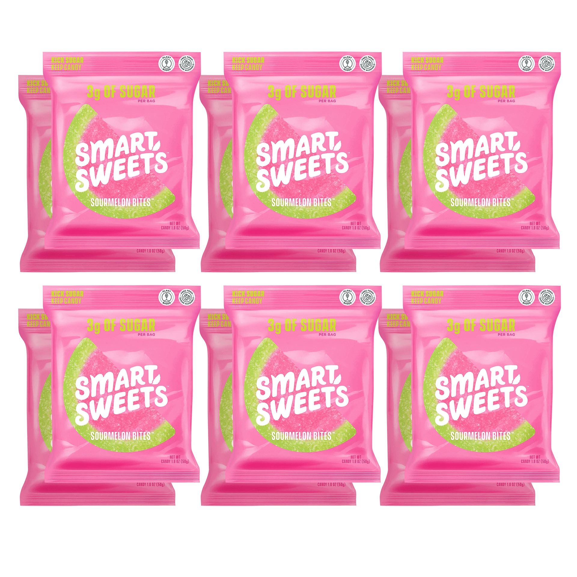 Smart Sweets-12-Pack-Sourmelon Bites-