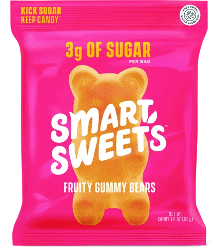 Smart Sweets-Single Bag-Fruity Gummy Bears-