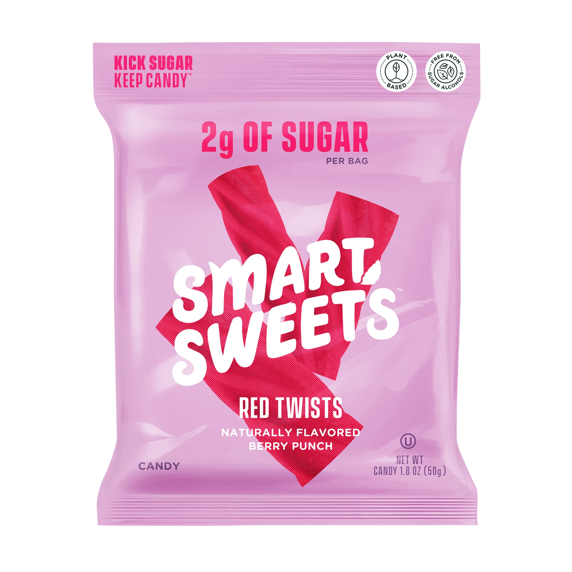 Smart Sweets-Single Bag-Red Twists-