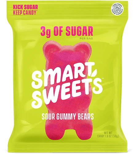 Smart Sweets-Single Bag-Sour Gummy Bears-