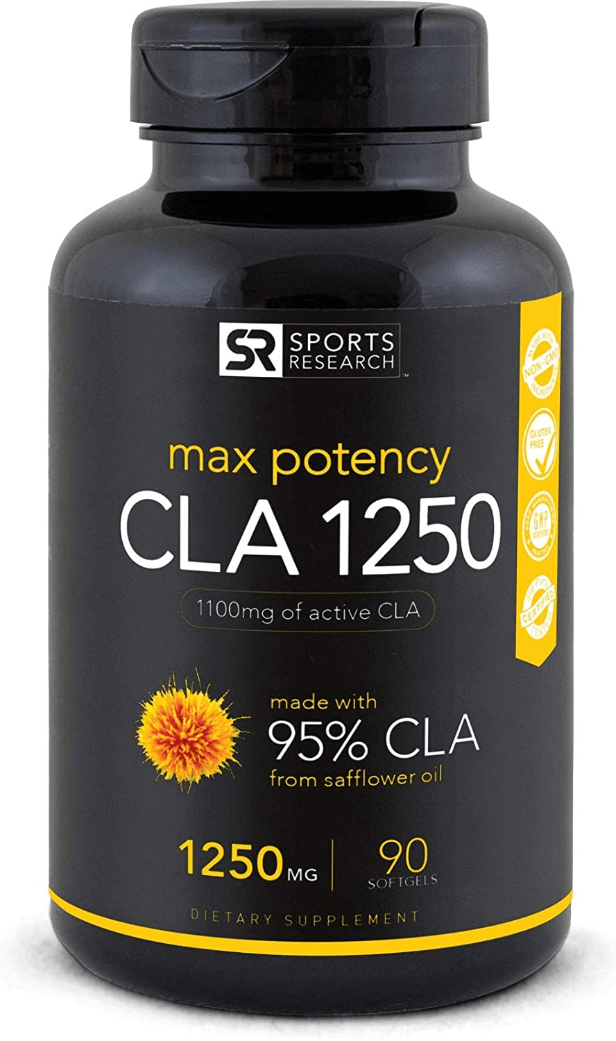 Sports Research - MAX POTENCY CLA 1250-90 Softgels-