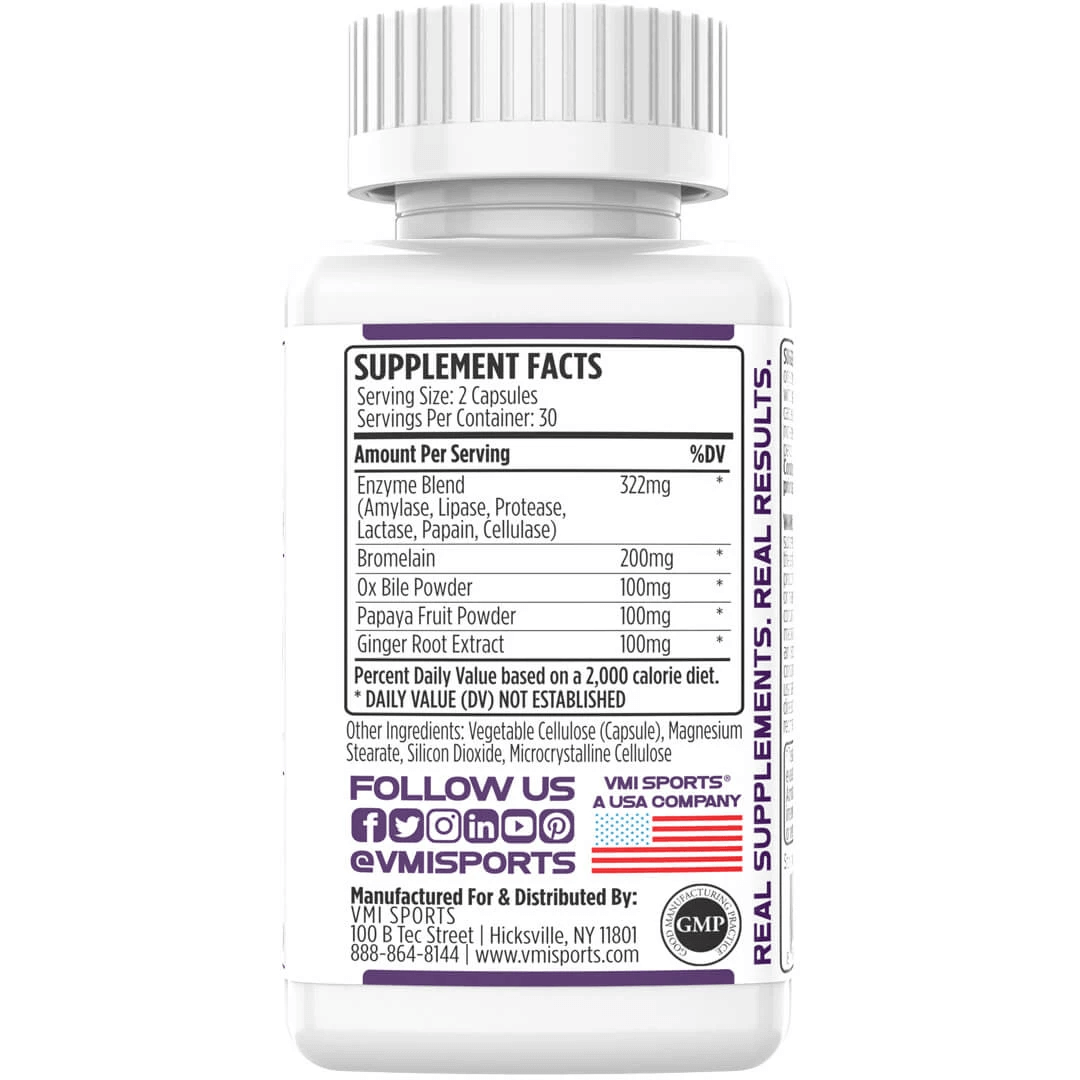 VMI Sports DIGESTIVE ENZYMES 60 Capsules-